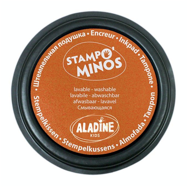 Encreur Stampo Minos Marron - Aladine - Rougier et Plé