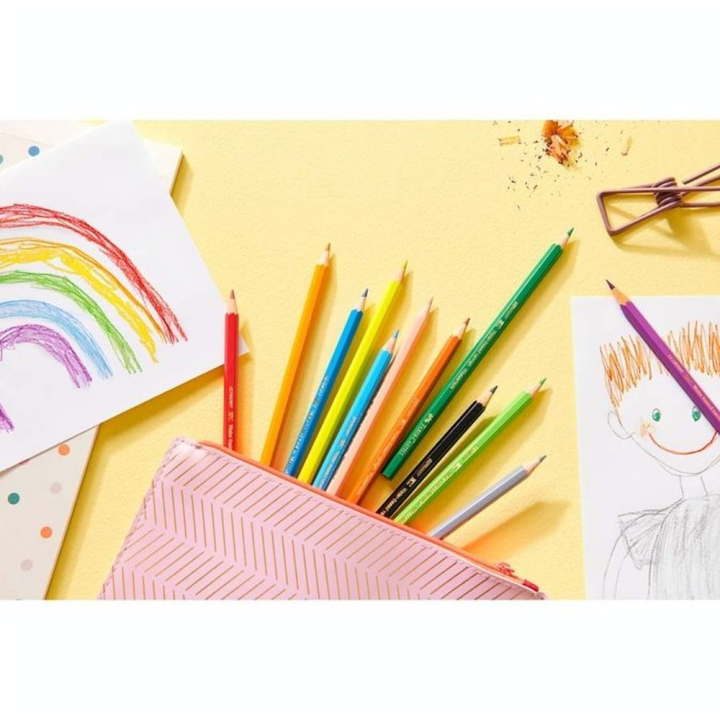 Crayons de couleur Château 24 pcs - Faber-Castell - Rougier et Plé
