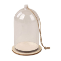 Cloche en plastique + socle - Rayher - Rougier et Plé