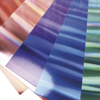 Papiers à effet hologramme mix A4 x 8 pcs - Rayher - Rougier et Plé