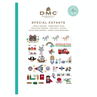 Mini livre Point de croix Spécial Enfants - DMC - Rougier et Plé