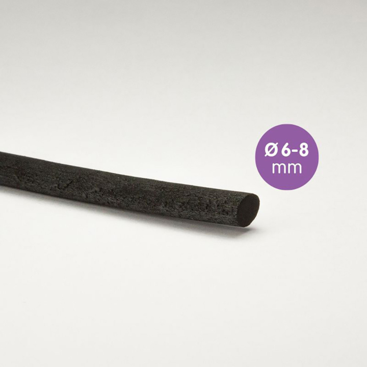 Fusain naturel ø 6-8 mm 5 pcs - MILAN - Rougier et Plé