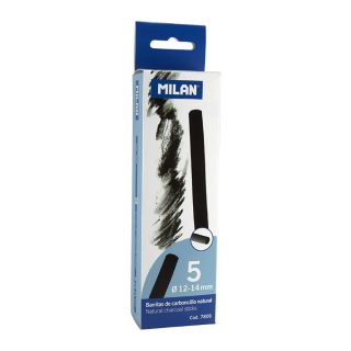 Fusain naturel ø 12-14 mm 5 pcs - MILAN - Rougier et Plé