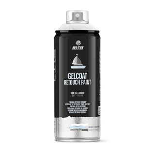 Peinture en spray de retouche MTN PRO Gelcoat blanc 400 ml - Montana - Rougier et Plé