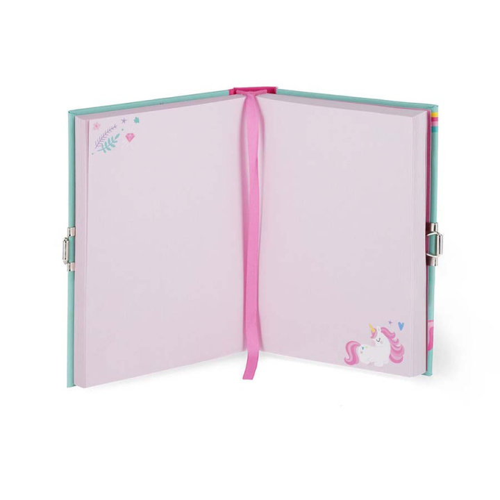 Carnet secret avec cadenas Licorne - Legami - Rougier et Plé