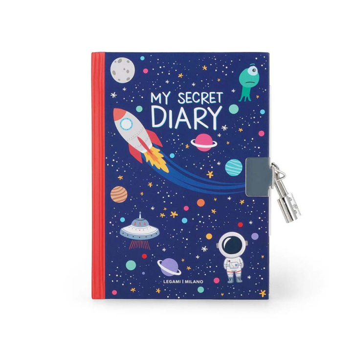 Carnet secret avec cadenas Space - Legami - Rougier et Plé