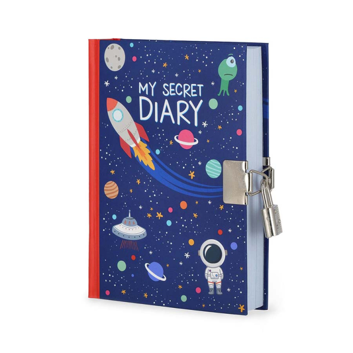 Carnet secret avec cadenas Space - Legami - Rougier et Plé