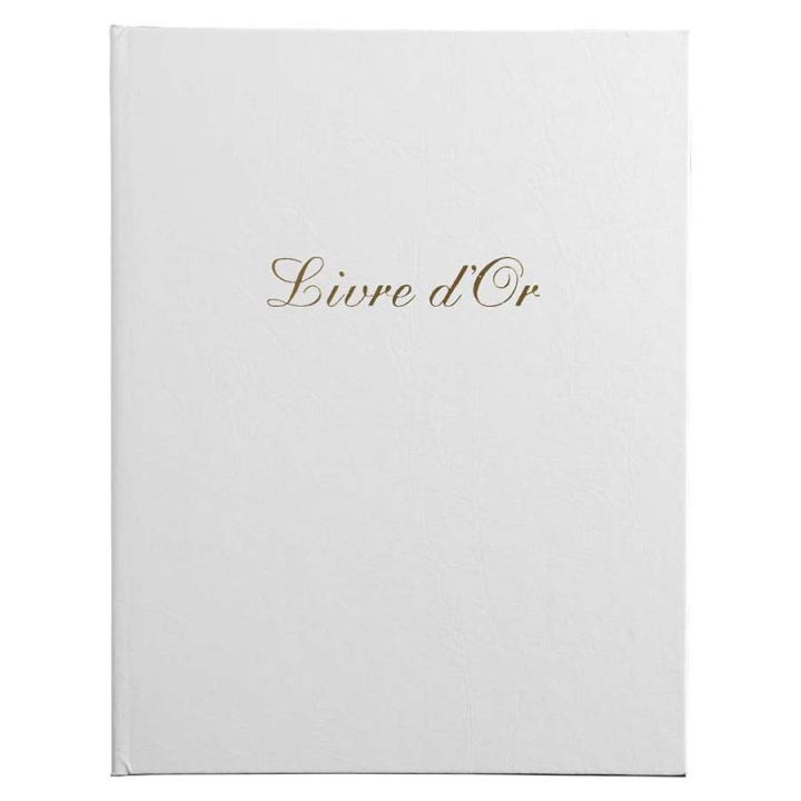 Livre d'Or Balacron 27 x 22 cm Vertical 100 pages blanches - Exacompta - Rougier et Plé