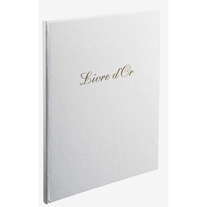 Livre d'Or Balacron 27 x 22 cm Vertical 100 pages blanches - Exacompta - Rougier et Plé
