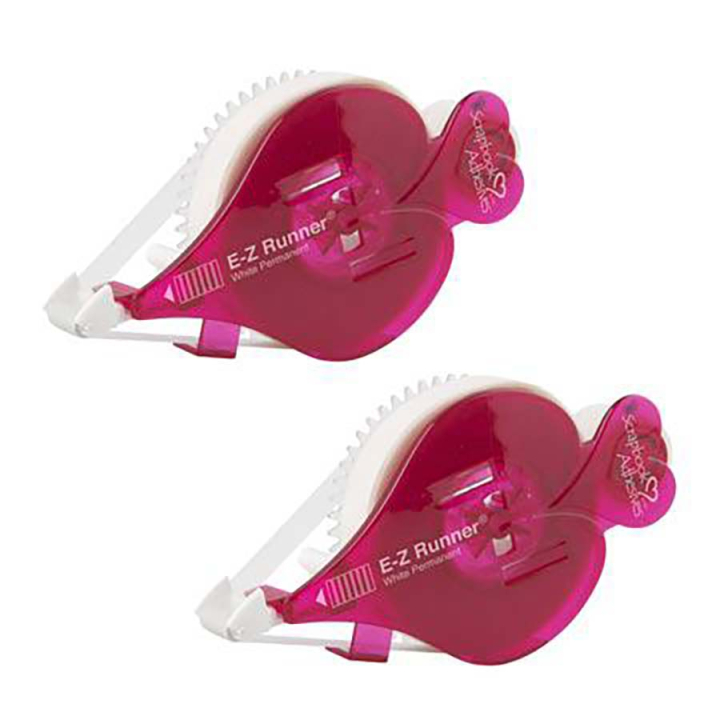 Adhésif permanent E-Z Runner & 2 recharges - Scrapbook Adhesives - Rougier et Plé