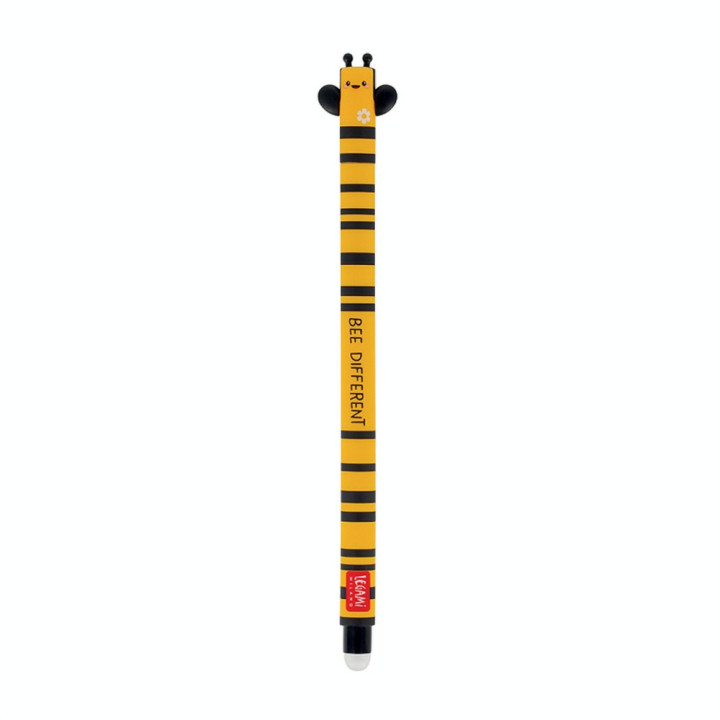 Stylo Gel Effaçable Abeille Encre Noire - Legami - Rougier et Plé