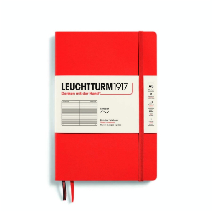 Carnet de notes Souple A5 14,5 x 21 cm Couleurs 2024 Ligné - Leuchtturm1917 - Rougier et Plé