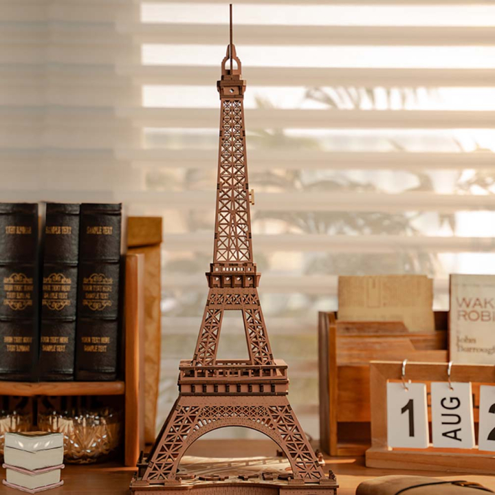 Maquette en bois Tour Eiffel de nuit - Rolife - Rougier et Plé