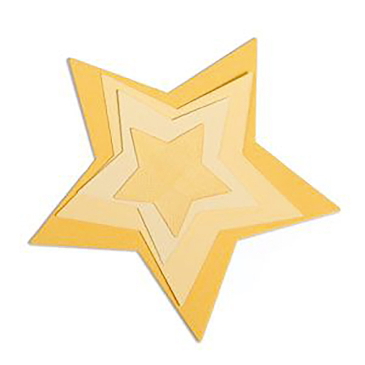 Matrices de découpe Framelits Die Étoiles 5 pcs - Sizzix - Rougier et Plé