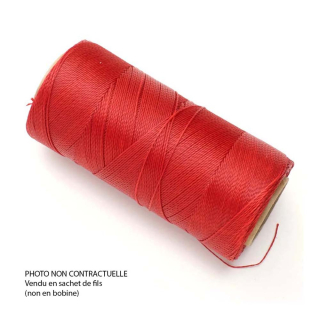 Fil ciré Linhasita pour Micro Macramé 0,5 mm x 10 m - Perles Corner - Rougier et Plé