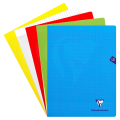 Cahier 24 x 32 cm Polypropylène Grands carreaux 140 p Mimesys - Clairefontaine - Rougier et Plé