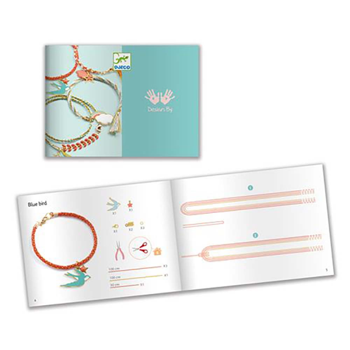 Kit de Bracelets Kumihimo Céleste - Djeco - Rougier et Plé