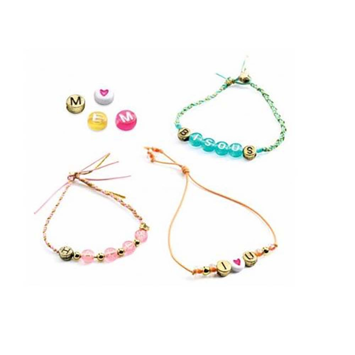 Coffret de création de bijoux Perles alphabet - Djeco - Rougier et Plé