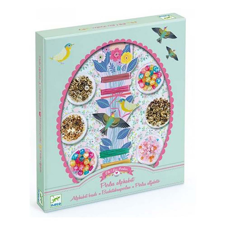 Coffret de création de bijoux Perles alphabet - Djeco - Rougier et Plé