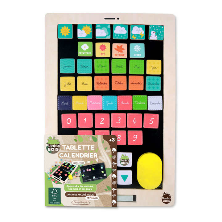 Tablette Ardoise en Bois 18 x 27 cm - MGM - Rougier et Plé