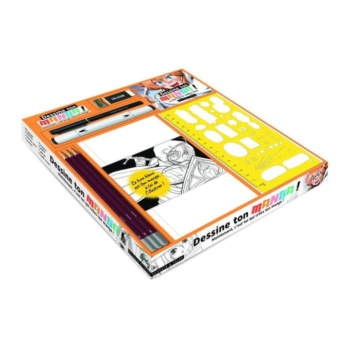 Coffret Dessine ton Manga ! - Dessain et Tolra - Rougier et Plé