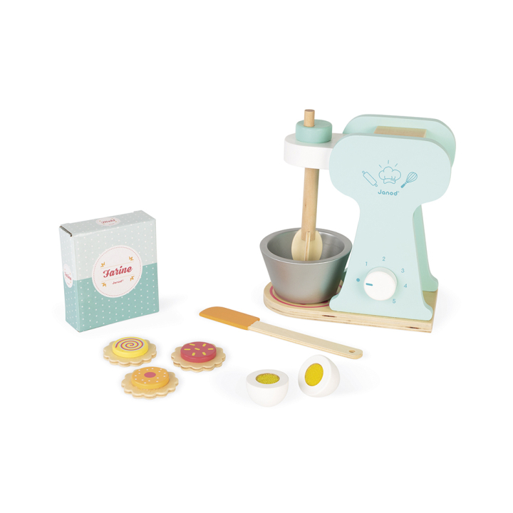 Dinette en bois Set du petit pâtissier - Janod - Rougier et Plé