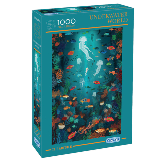 Puzzle 1000 pièces Underwater world - Gibsons - Rougier et Plé