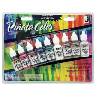 Encre à alcool Piñata Color 9 x 15 ml Set spécial - Jacquard - Rougier et Plé