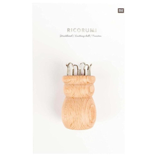 Tricotin manuel Bois 3 x 7 cm - Rico Design - Rougier et Plé