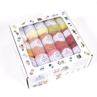 Coffret Happy Cotton 30 pelotes - DMC - Rougier et Plé