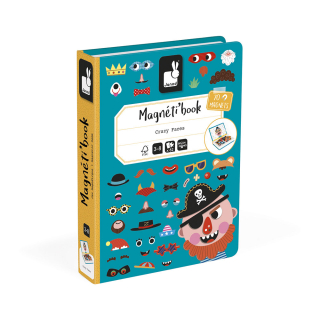 Magneti'Book Crazy faces garçon - Janod - Rougier et Plé