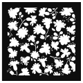 Pochoir Petites fleur 30 x 30 cm - Artemio - Rougier et Plé