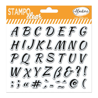 Tampon transparent Alphabet - Aladine - Rougier et Plé