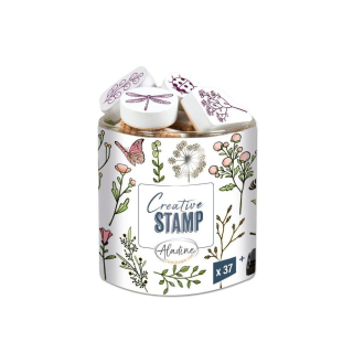 Tampons mousse Creative Stamp Champêtre - Aladine - Rougier et Plé
