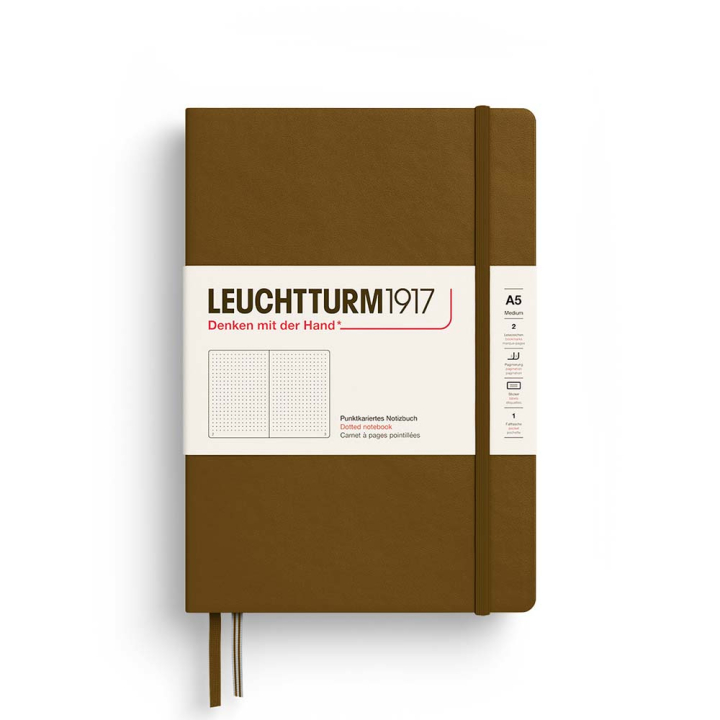 Carnet de notes Rigide A5 14,5 x 21 cm Thinking Ahead Pointillé - Leuchtturm1917 - Rougier et Plé