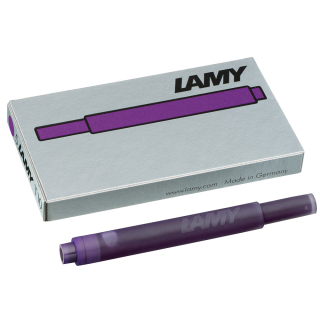 Cartouche d'encre T10 Violet 5 pcs - Lamy - Rougier et Plé