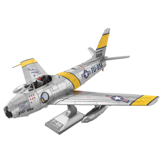 Maquette en métal F-86 Sabre - Metal Earth - Rougier et Plé