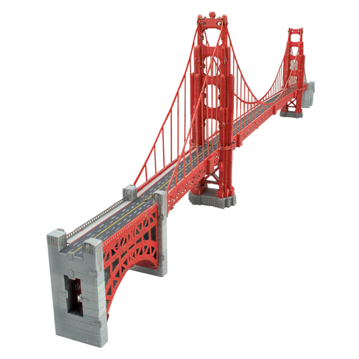 Maquette en métal Gate Bridge - Metal Earth - Rougier et Plé