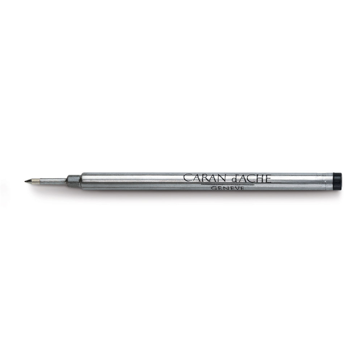 Recharge pour stylo roller fine Noir - Caran d'Ache - Rougier et Plé