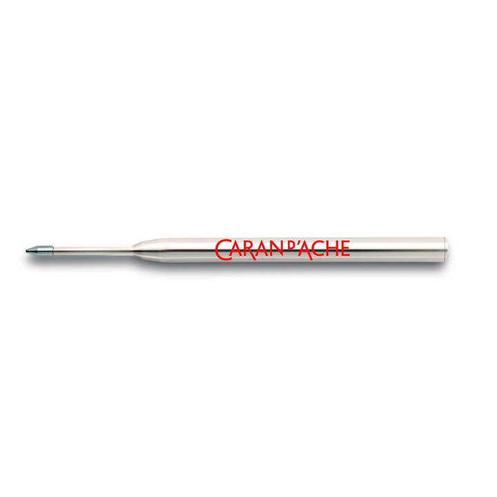 Recharge Goliath pour stylo bille moyen Rouge - Caran d'Ache - Rougier et Plé