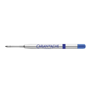 Recharge pour stylo roller 849 moyen Bleu - Caran d'Ache - Rougier et Plé
