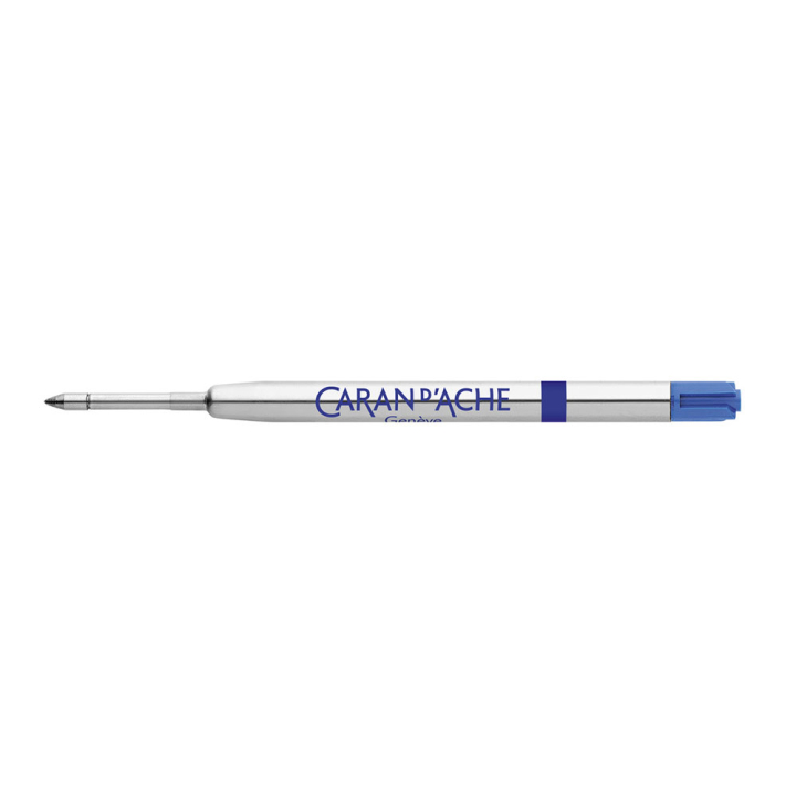 Recharge pour stylo roller 849 moyen Bleu - Caran d'Ache - Rougier et Plé