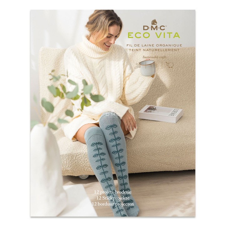 Livre Eco Vita Embellissement des chaussettes - DMC - Rougier et Plé