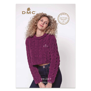Livre Velvet 6 projets femme - DMC - Rougier et Plé