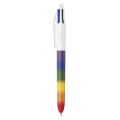 Stylo bille 4 couleurs Corps arc-en-ciel vif - Bic - Rougier et Plé
