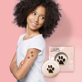 Petite pierre à tatouage Patte chat - Ladot - Rougier et Plé