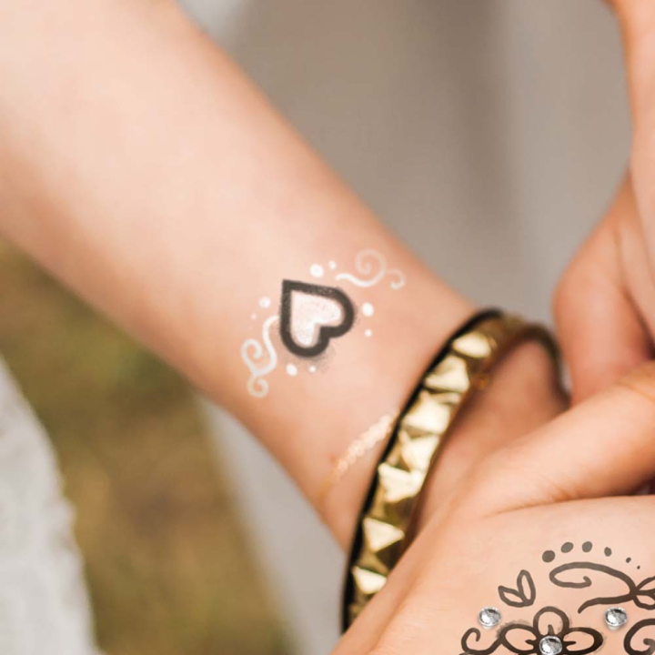 Petite pierre à tatouage Cœur - Ladot - Rougier et Plé