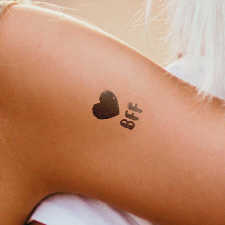 Petite pierre à tatouage Cœur plein - Ladot - Rougier et Plé