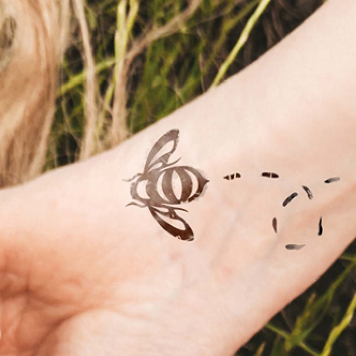 Petite pierre à tatouage Abeille - Ladot - Rougier et Plé