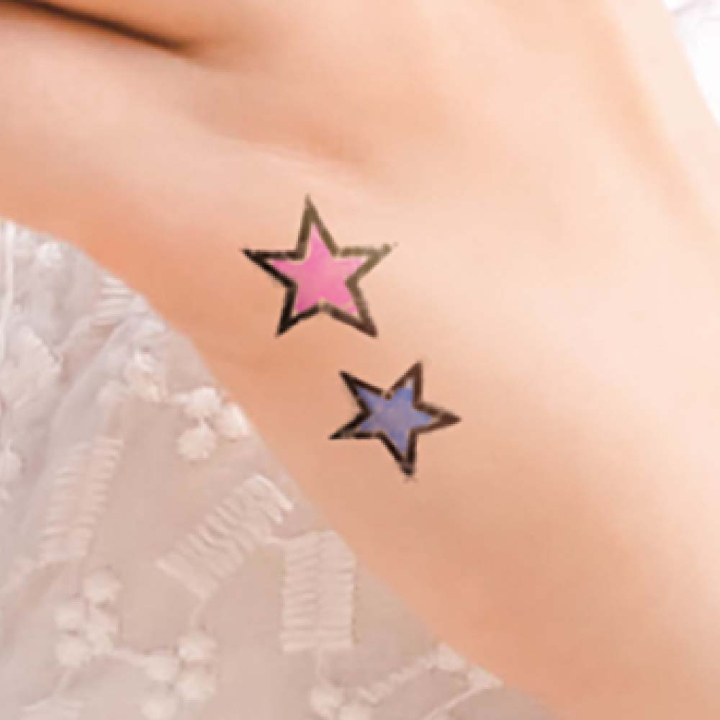 Petite pierre à tatouage Étoile - Ladot - Rougier et Plé